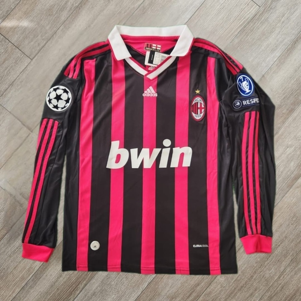 Ac Milan Ronaldinho 80 Champions League Version Retro - Picture 2 of 5